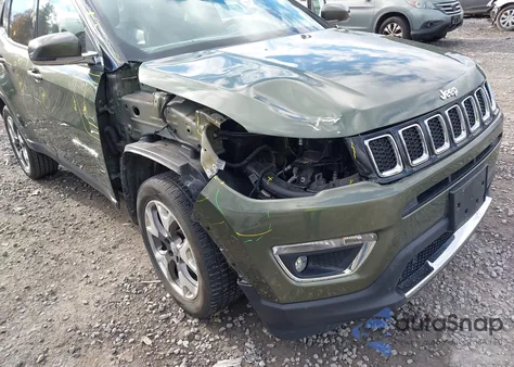 2020 Jeep Compass Limited 4X4 z USA, uszkodzony, nr VIN 3C4NJDCB0LT255536